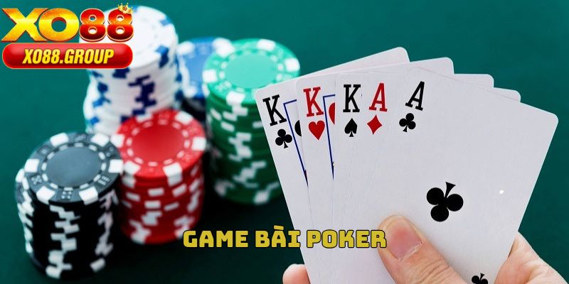 Poker là game bài siêu Hot tại Casino XO88
