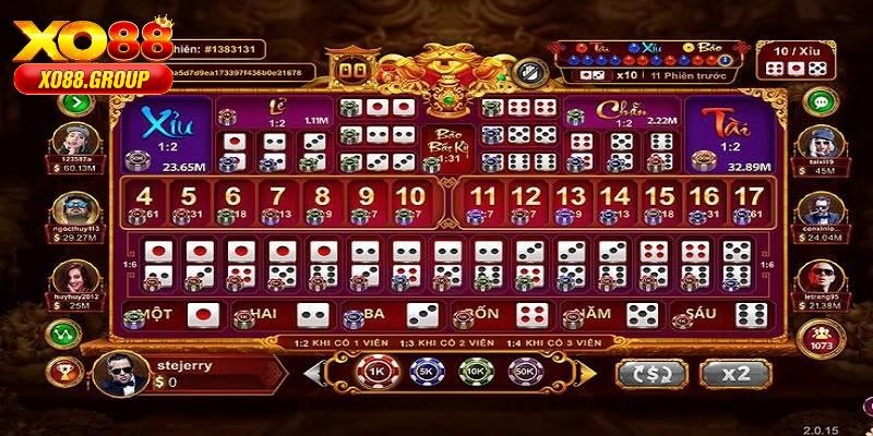 Tổng hợp các cầu Tài Xỉu